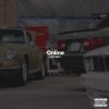 BNXN Online single cover art with classic cars and Online title