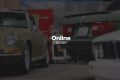 BNXN Online single cover art with classic cars and Online title