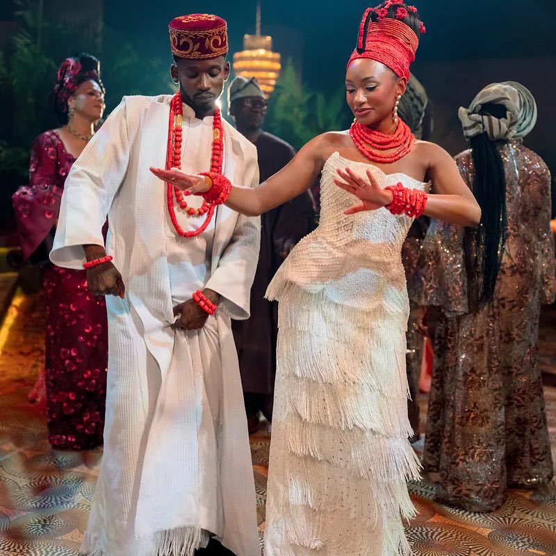 A Love Story Across Continents: Inside Temi Otedola and Mr Eazi’s Extravagant Triple Wedding