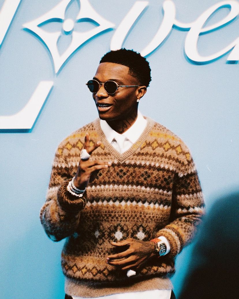 Wizkid Makes History as the First African Artist to Surpass 100 million Shazam Counts