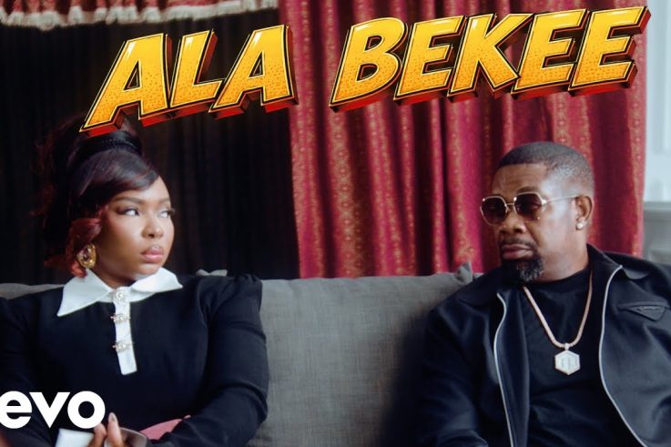 Yemi Alade and Don Jazzy in Ala Bekee promo still