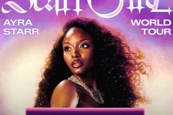 Ayra Starr Starrgirl World Tour poster artwork