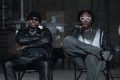 Blaqbonez and Asake on the set of the IKEBE 3000 video