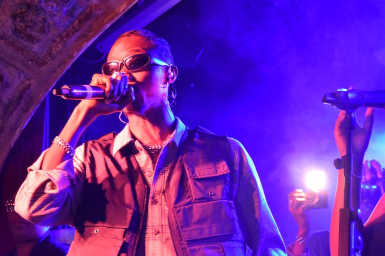 Blaqbonez performing in London
