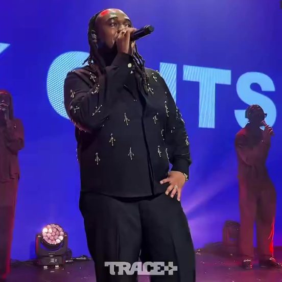 BNXN performing at Trace Live with BNXN at Terra Kulture Arena, Lagos
