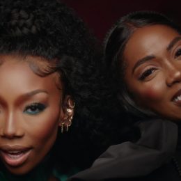 Brandy and Tiwa Savage in the Somebody's Son video