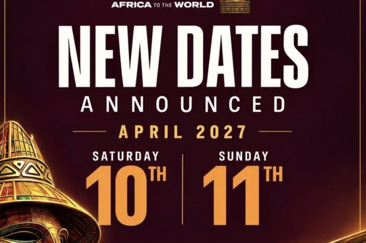 The 18th Headies new dates flyer, April 10 and 11, 2027.