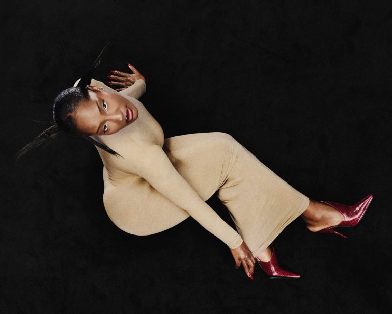 Tems photographed by Campbell Addy for EE72
