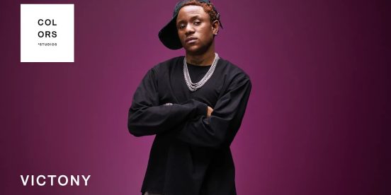 Victony on the COLORS set for his 2FRESH performance, October 2026