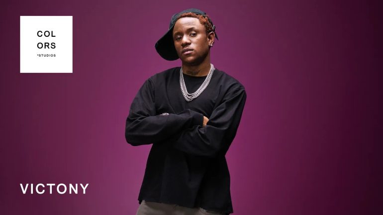Victony on the COLORS set for his 2FRESH performance, October 2026